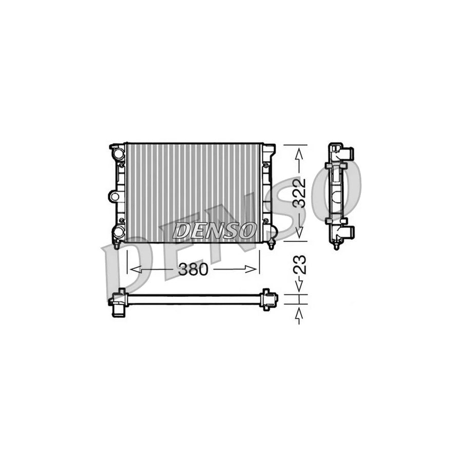 DENSO DRM32032 Engine Radiator