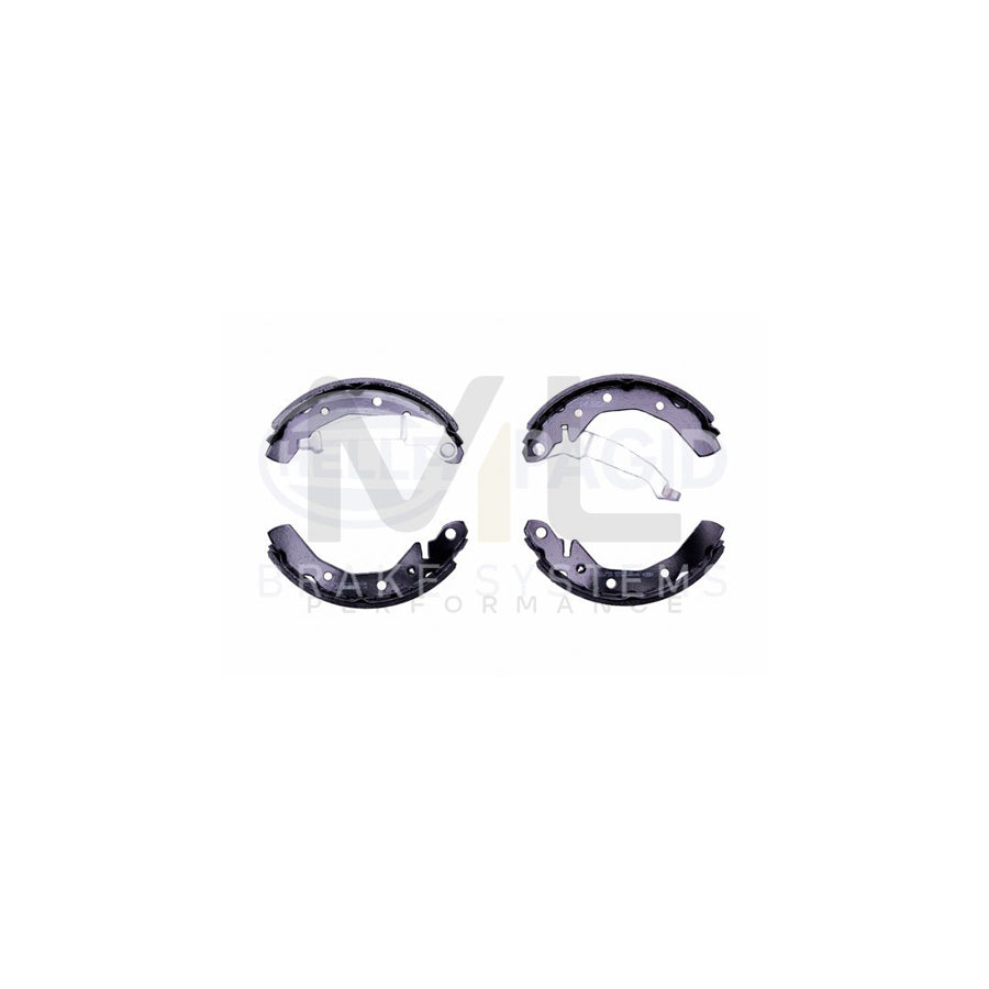 HELLA 8DB 355 001-741 Brake Shoe Set with handbrake lever | ML Performance Car Parts