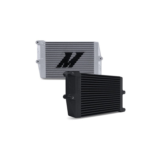 Mishimoto MMOC-OO-10SL Heavy-Duty Oil Cooler - 10in. Opposite-Side Outlets - Silver