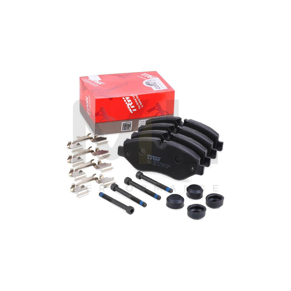 TRW Cotec Gdb1747 Brake Pad Set For Iveco Daily Prepared For Wear Indicator, With Brake Caliper Screws, With Accessories