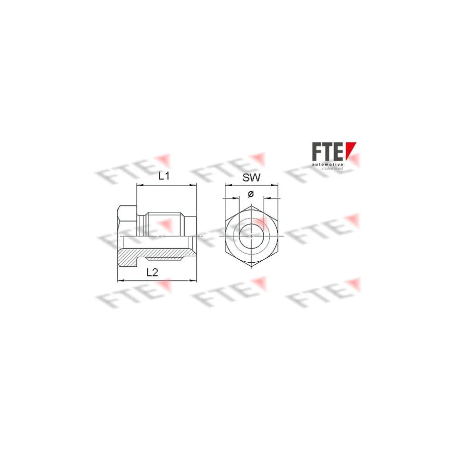 FTE A0577.1 Union Bolt
