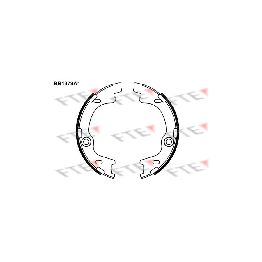 FTE 9100123 Handbrake Shoes