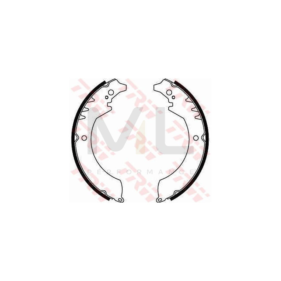 TRW GS8251 Brake Shoe Set