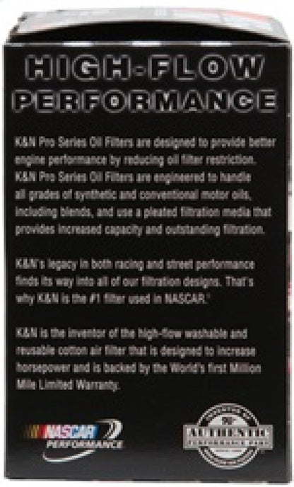 K&N Engineering K&N Oil Filter 3in OD x 5.094in H for Buick/Chevrolet/Pontiac/GMC/Oldsmobile/GMC/Cadillac