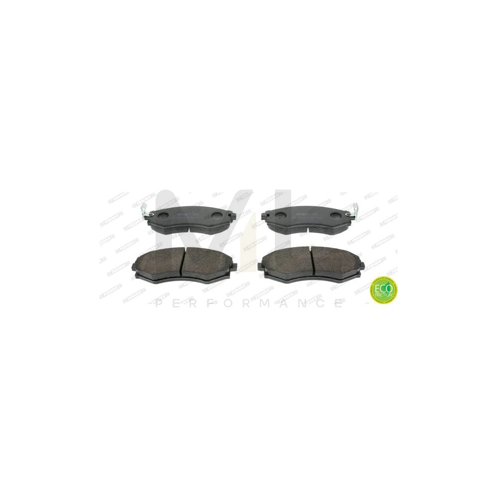 Ferodo Premier Eco Friction FDB600 Brake Pad Set With Acoustic Wear Warning, Without Accessories