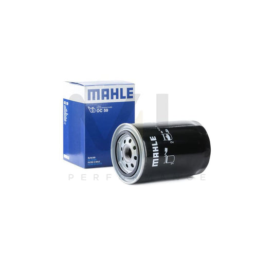 MAHLE ORIGINAL OC 59 Oil Filter Spin-on Filter, with one anti-return valve | ML Performance Car Parts