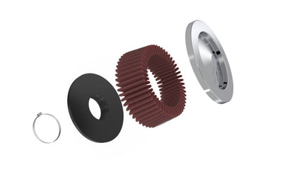 K&N Engineering K&N Universal Round Clamp-On Air Filter 2in. Flange / 5-3/8in. OD / 2in. Height
