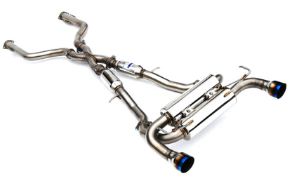 Invidia 2022+ Nissan Z 70mm Gemini Cat Back Exhaust - Single Layer TI Tips