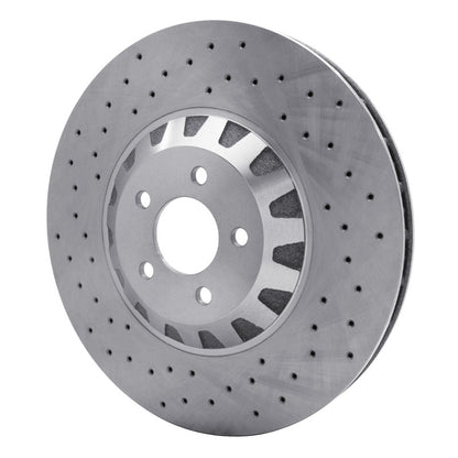 DFC 16-18 Ford Mustang Right Front Drilled Brake Rotor