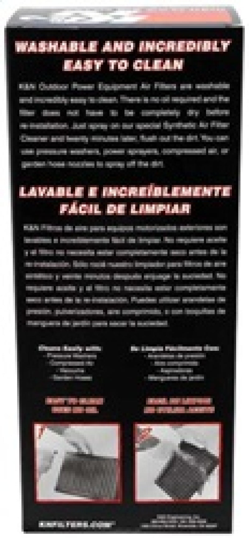 K&N Engineering K&N Replacement Industrial Air Filter for Bobcat / Case Intl. / Caterpillar / Hitachi / John Deere
