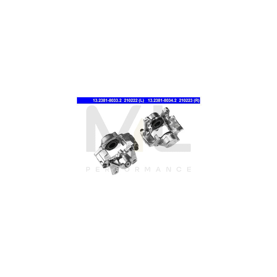 ATE 13.2381-8034.2 Brake Caliper