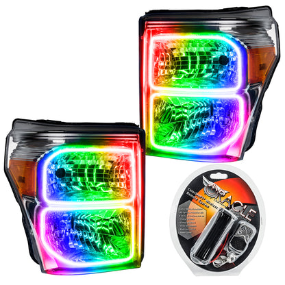 ORACLE Lighting Oracle 11-16 Ford F250/350 LED HL - ColorSHIFT
