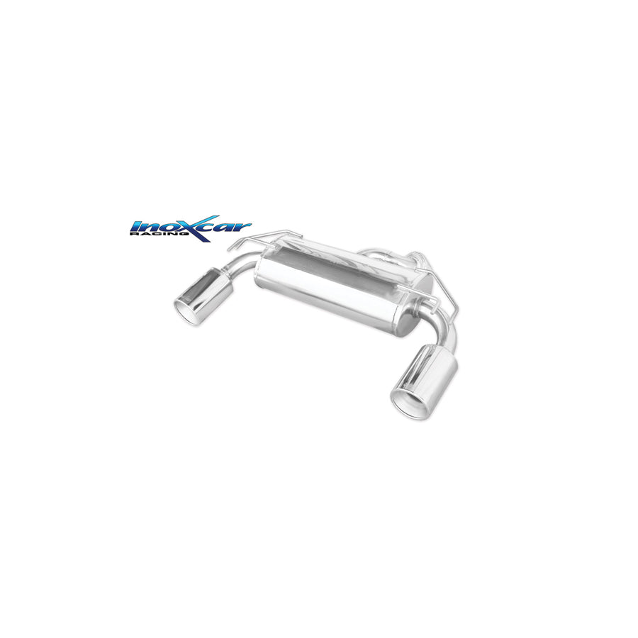 InoXcar MILA.09.120M Mitsubishi Lancer Stainless Steel Rear Exhaust