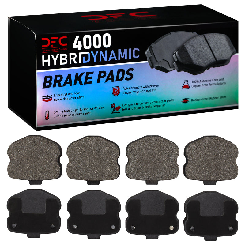 DFC 06-13 Chevrolet Corvette Rear 4000 Hybridynamic Brake Pads