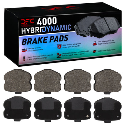 DFC 06-13 Chevrolet Corvette Rear 4000 Hybridynamic Brake Pads