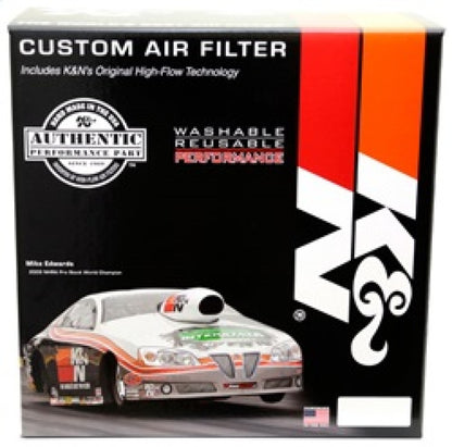 K&N Engineering K&N X-Stream Round Custom Top Assembly Filter - Red 12in ID 5.125in Inlet Dia 2.313in Height