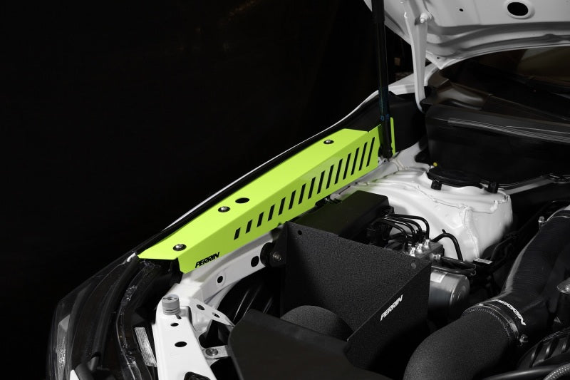 Perrin Performance PERRIN 22-26 Subaru WRX Fender Shroud Set - Neon Yellow