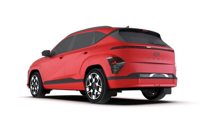 Rally Armor 24-26 Hyundai Kona/Kona EV Black UR Mud Flap w/Grey Logo