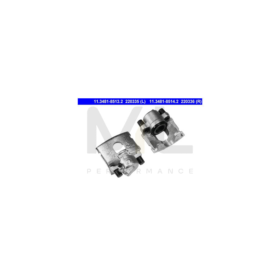 ATE 11.3481-8514.2 Brake Caliper without holder