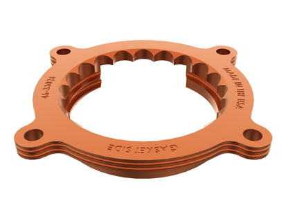 aFe 2024 Ford Mustang GT/ 2024 Ford Mustang Dark Horse V8 5.0L Silver Bullet Throttle Body Spacer