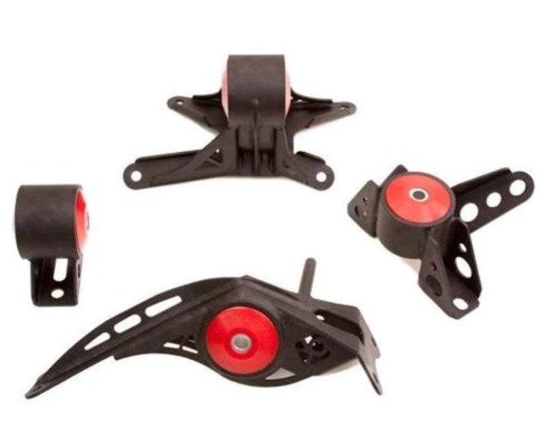 Innovative Mounts Innovative 10-15 Lotus Evora 2GR-FE/2GR-FZE Black Steel Mounts 60A Bushings