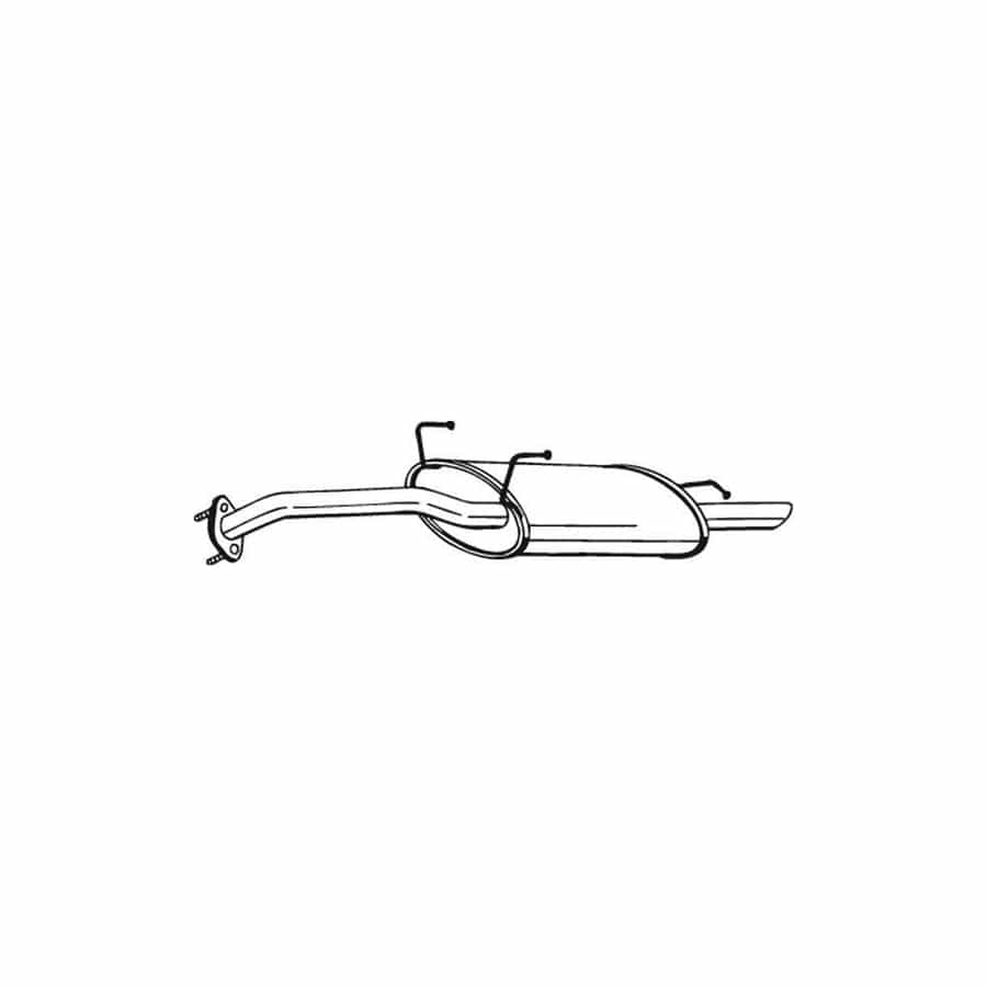 Bosal 165-259 Rear Silencer for Hyundai Pony