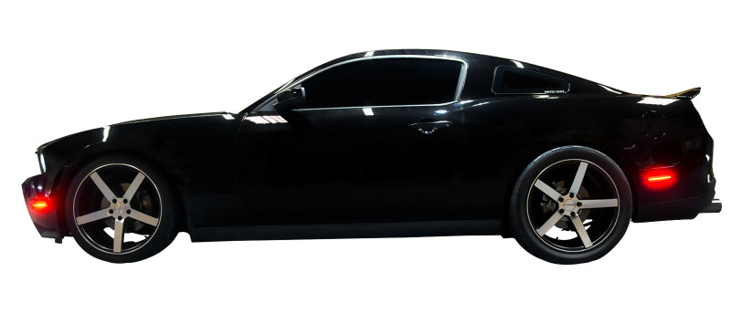 ORACLE Lighting Oracle 10-14 Ford Mustang Concept Sidemarker Set - Tinted - No Paint