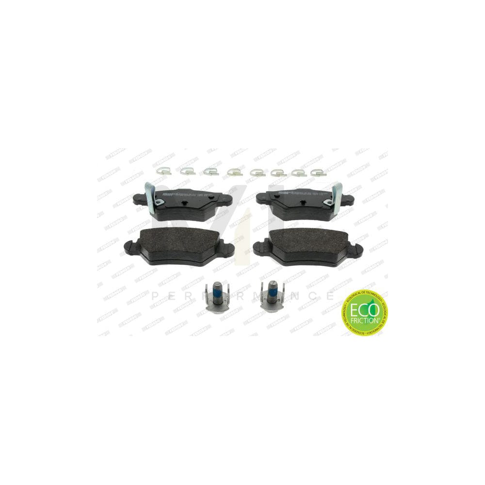 Ferodo Premier Eco Friction FDB1294 Brake Pad Set With Acoustic Wear Warning, With Accessories