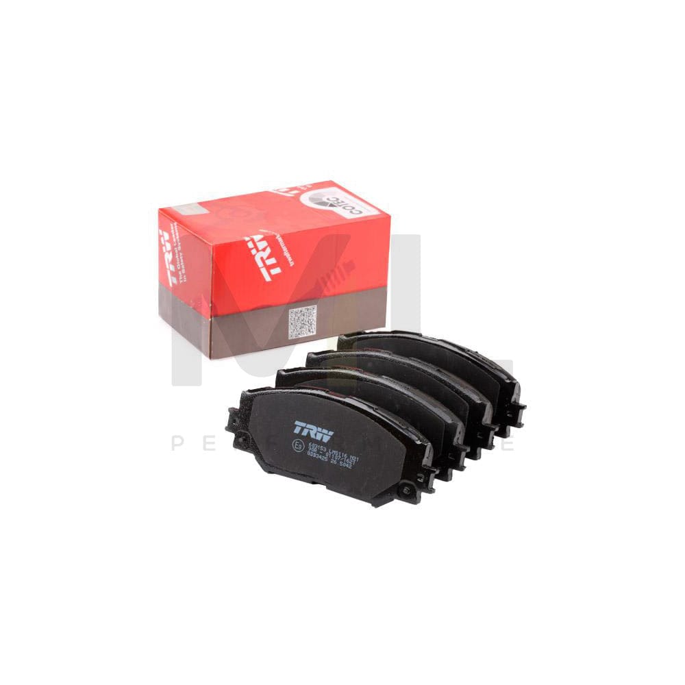 TRW Cotec Gdb3425 Brake Pad Set Not Prepared For Wear Indicator