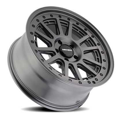 Mayhem 8305 Compass 15x7 / 5x100 BP / 15mm Offset / mm Hub Matte Gunmetal Wheel