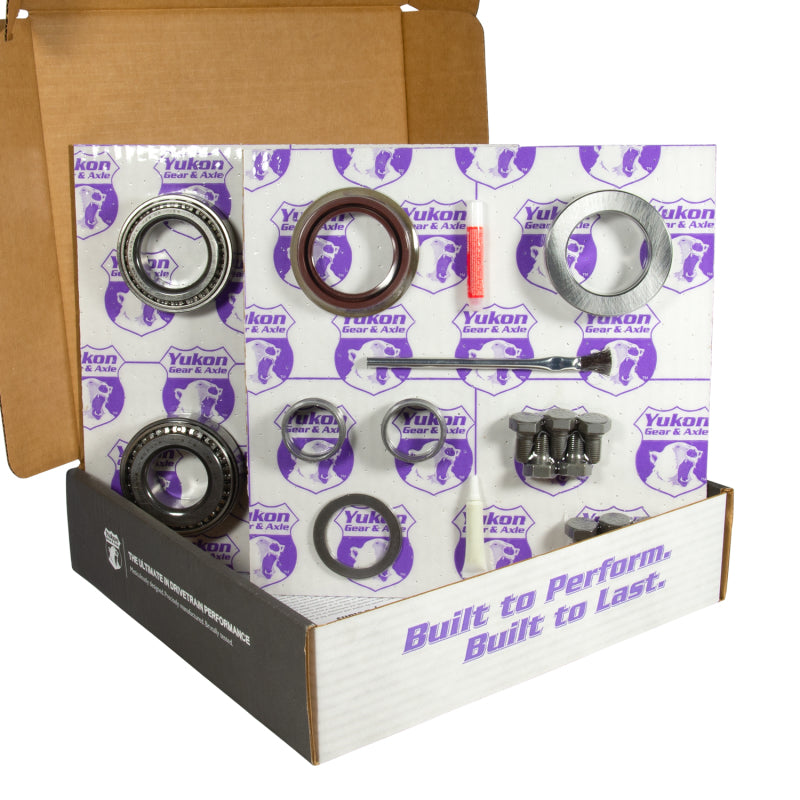 Yukon Gear & Axle Yukon Gear 8.6in GM 4.11 Rear Ring & Pinion Install Kit Axle Bearings and Seal