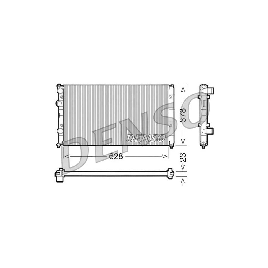 DENSO DRM32035 Engine Radiator