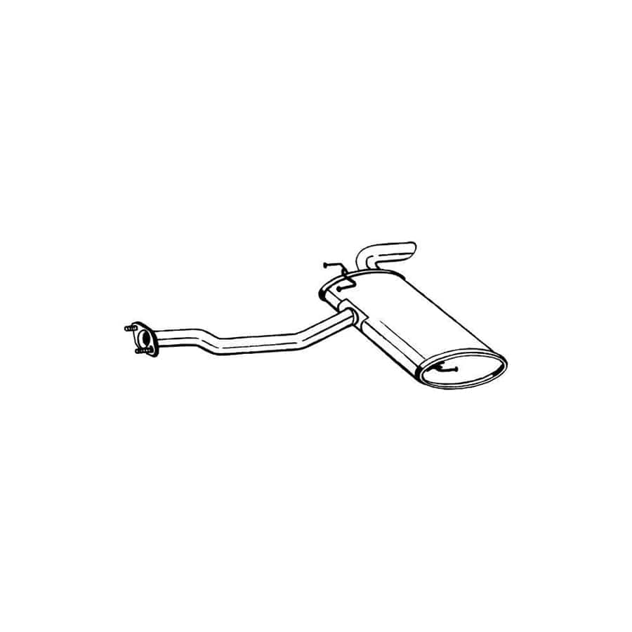 Bosal 165-141 Rear Silencer for Hyundai Ix35