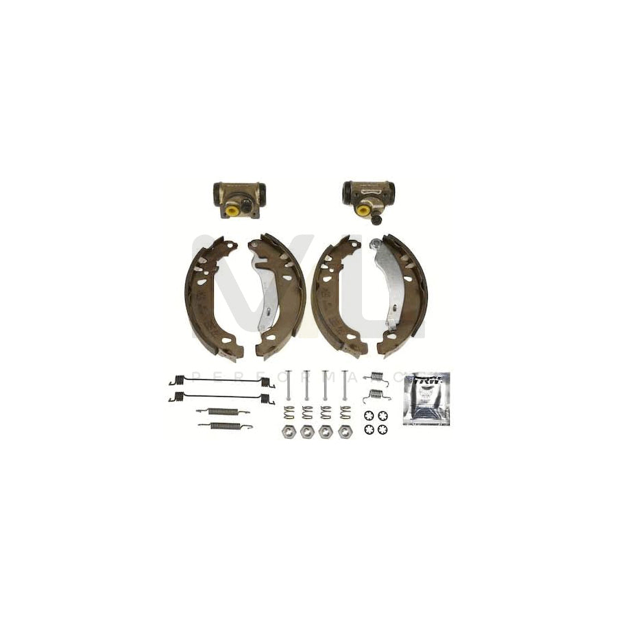 TRW Brake Kit BK1137 Brake Shoe Set for CITRO脣N ZX Hatchback (N2) with wheel brake cylinder