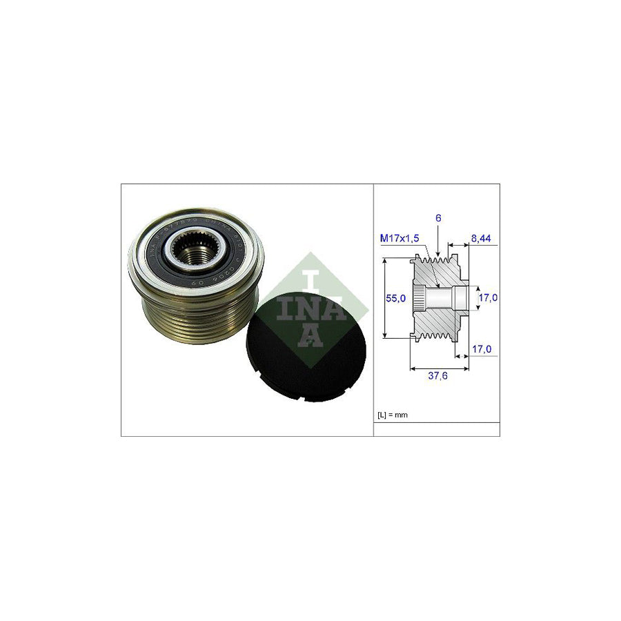 Ina 535 0246 10 Alternator Freewheel Clutch