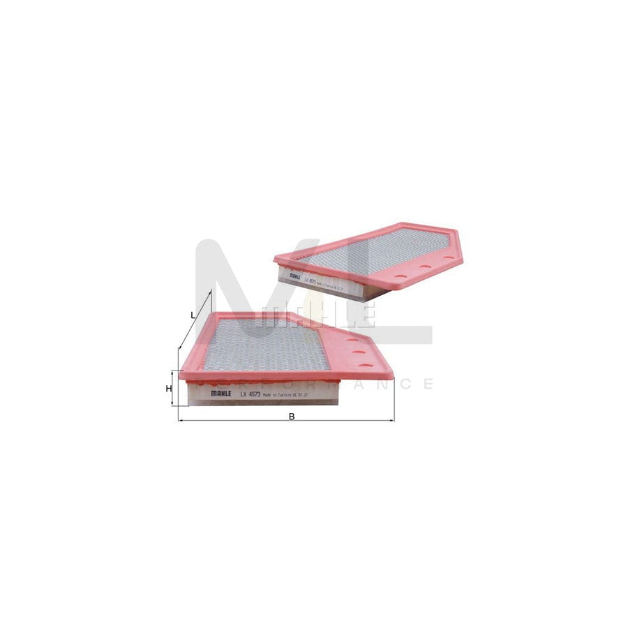 MAHLE ORIGINAL LX 4573 Air Filter Filter Insert