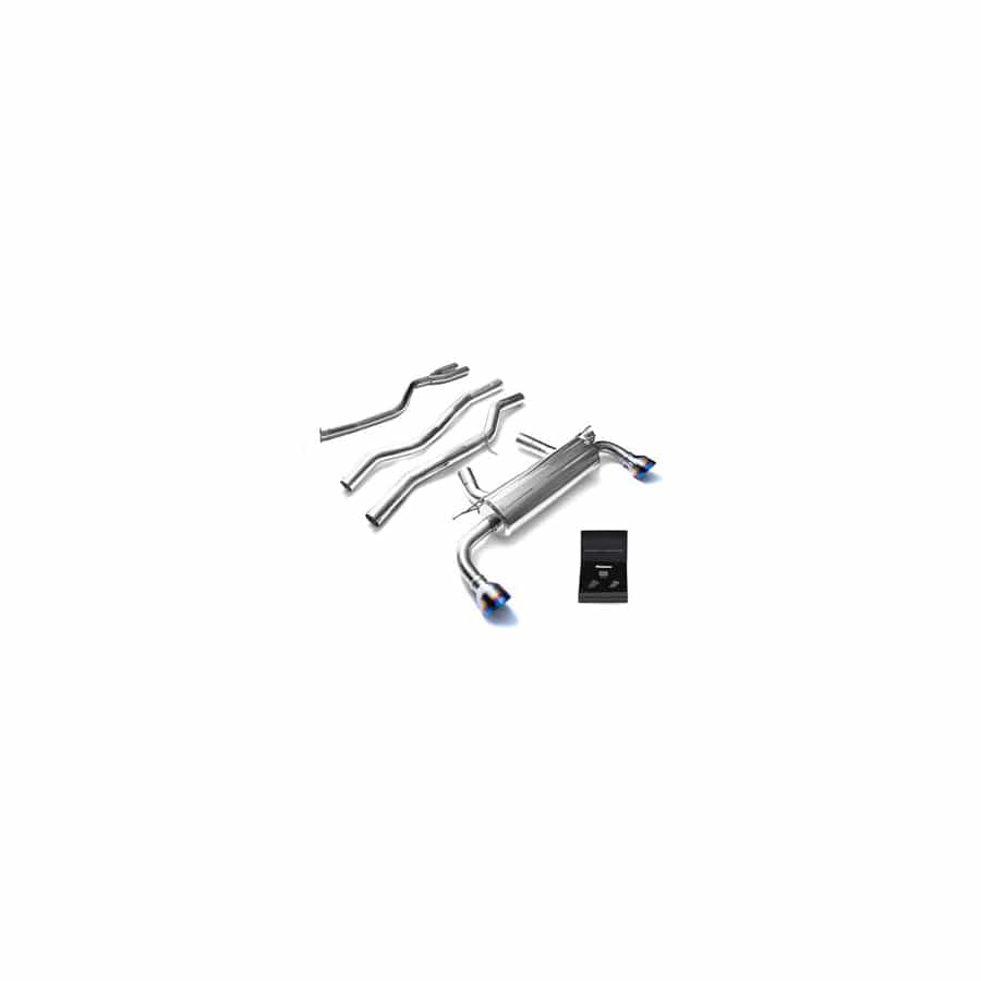 Armytrix TOSU36-DS33B Valvetronic Exhaust System Toyota Supra A90 2020+ with Dual Blue Coated 4.5"