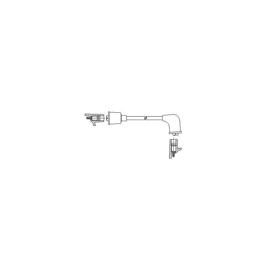 Bremi 396/14 Ignition Lead for Mitsubishi L300 / Delica III Minibus (P0_W, P1_W, P2_W)