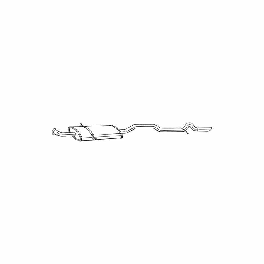 Bosal 293-003 Rear Silencer Suitable for Mercedes-Benz B-Class (W245)