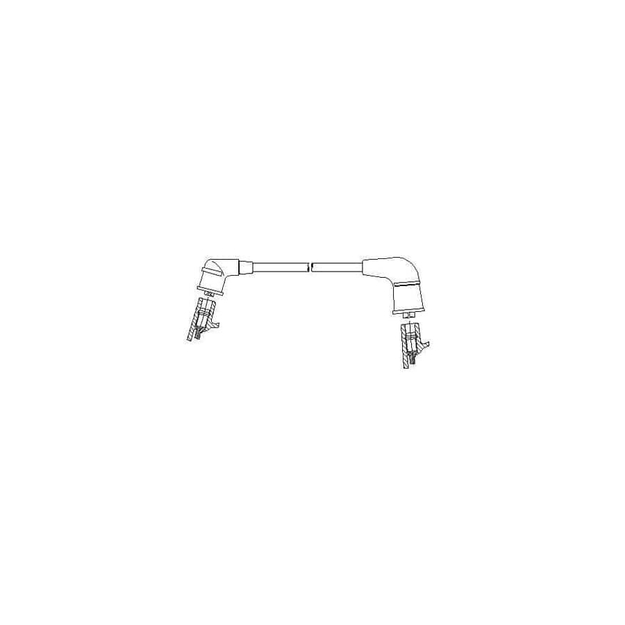 Bremi 389/30 Ignition Lead for Mitsubishi Colt II (C10)