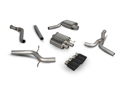 Scorpion SAUS073C Audi A5 B8 2.0 TFSI Non-Resonated Cat-Back System  | ML Performance UK UK