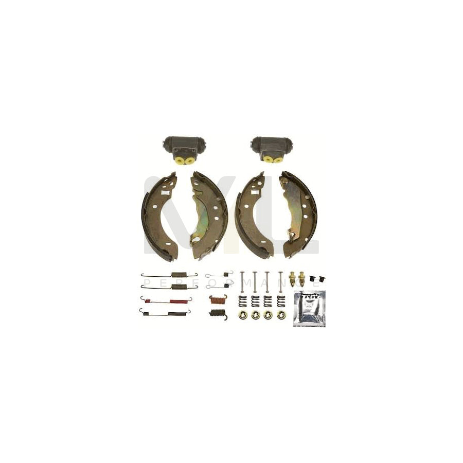 TRW BK1633 Brake Shoe Set with wheel brake cylinder, Brake Kit