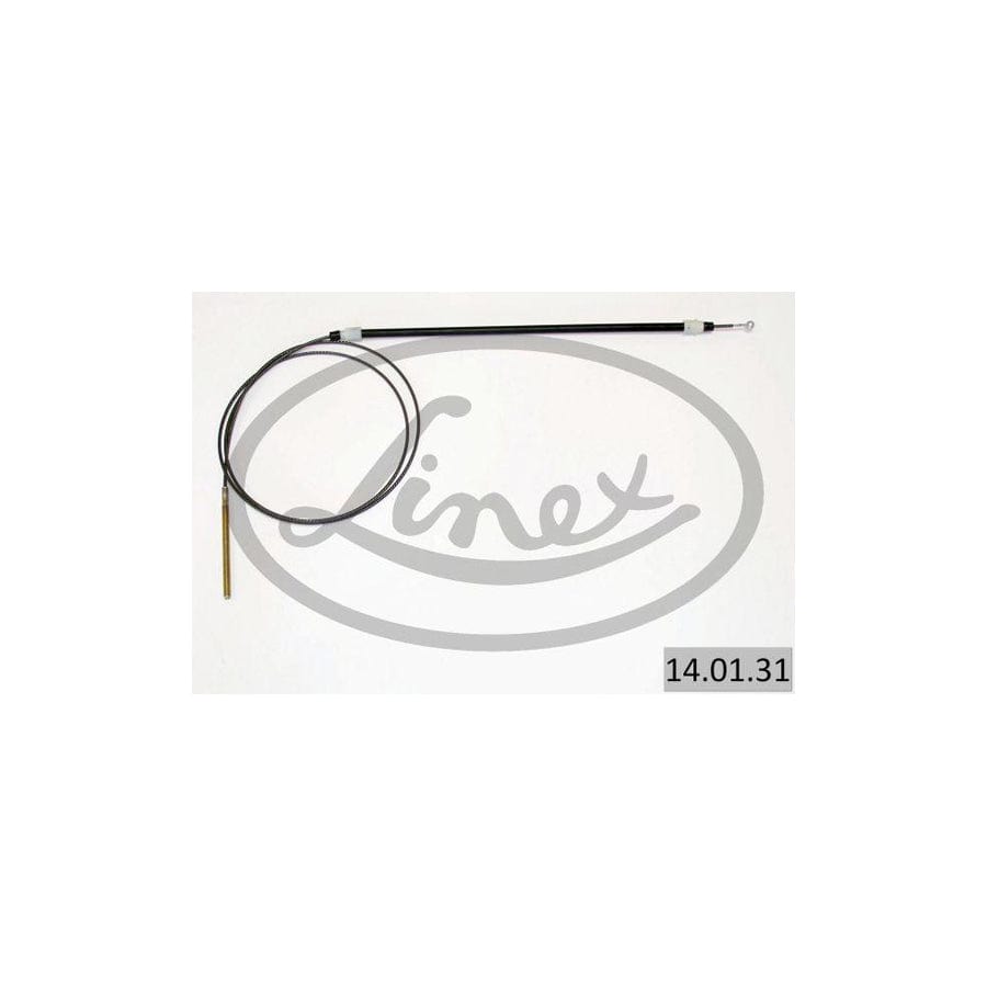 Linex 14.01.31 Cable, Service Brake for Fiat Uno Hatchback (146)
