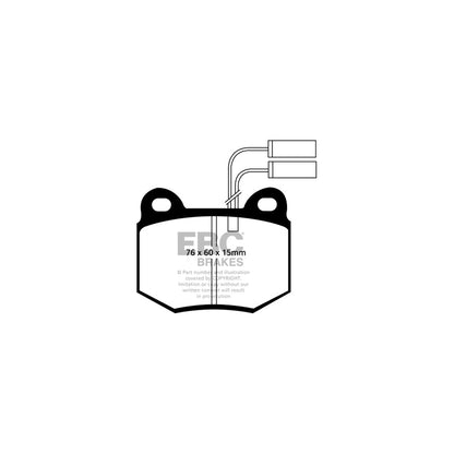 EBC DP912 Alfa Romeo 75 Ultimax Front Brake Pads - ATE Caliper 2 | ML Performance UK Car Parts