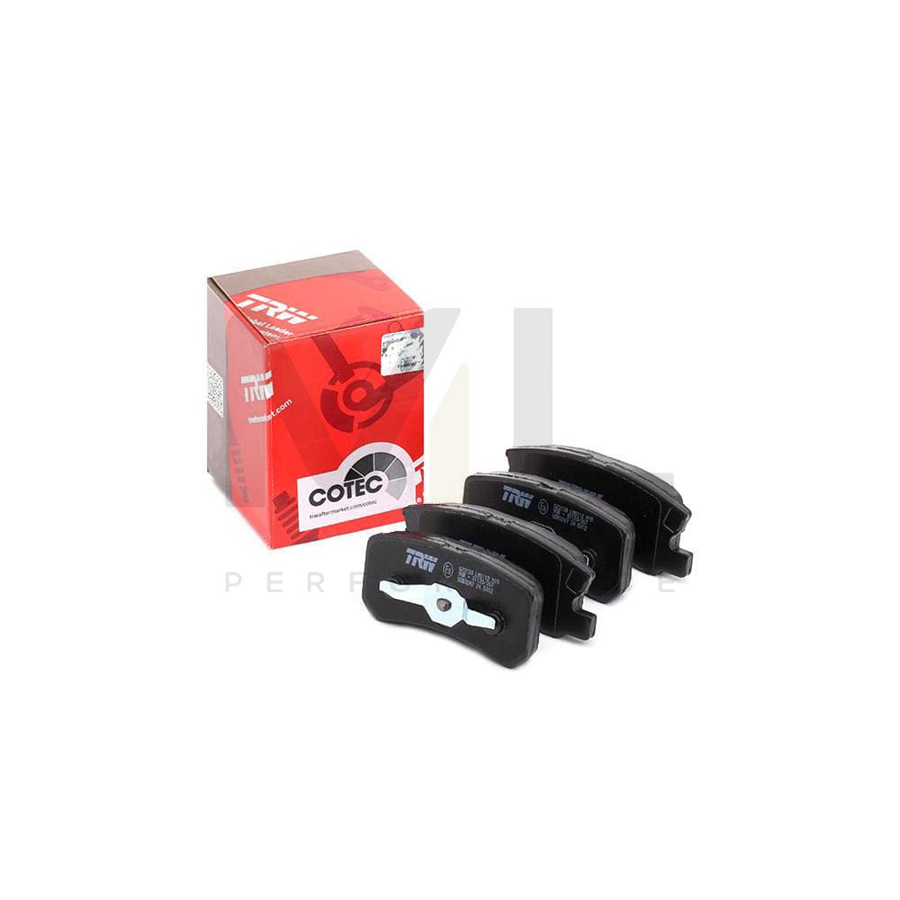 TRW Cotec Gdb3247 Brake Pad Set Not Prepared For Wear Indicator, With Accessories