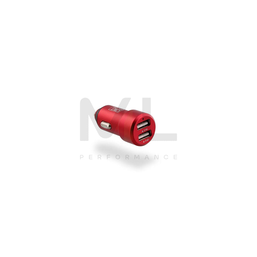 TnB 8691 In-car charger 12, 24V, Number of inlets/outlets: 2 USB, Red