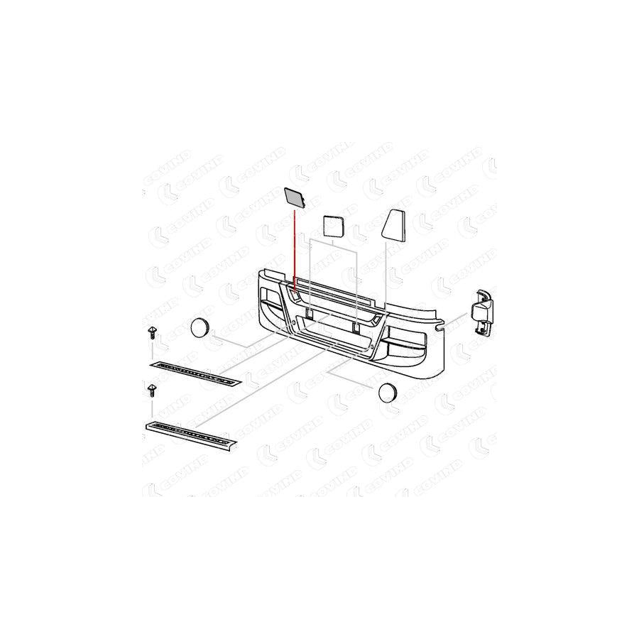 Covind 560/ 82 Cover, Bumper