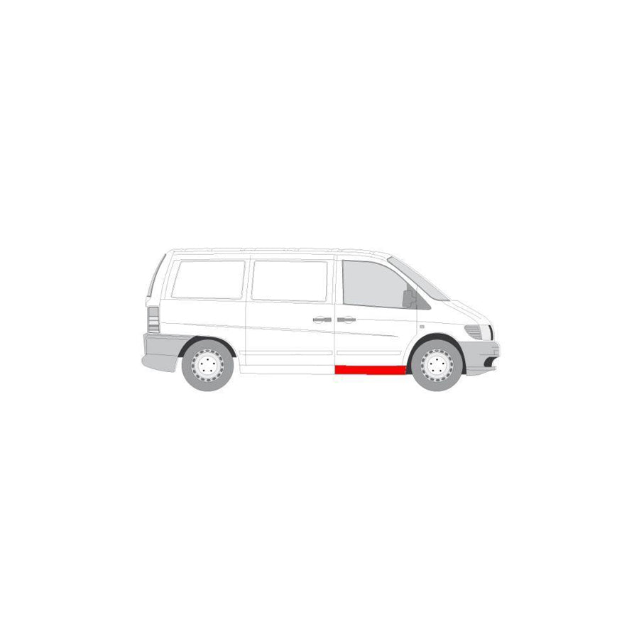 Blic 6601-01-8194802P Repair Panel For Toyota Hiace