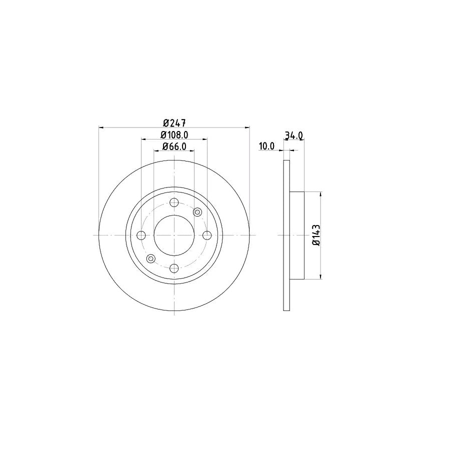 Barum Bar10187 Brake Disc