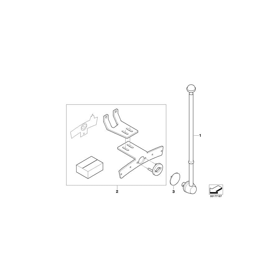 Genuine BMW 72607851079 F15 F16 Blind Plug (Inc. X5 50iX, X6 50iX & X5 40dX)